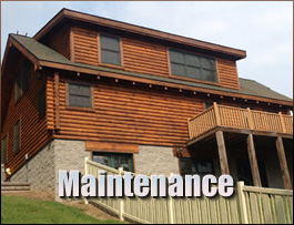  Mount Airy, North Carolina Log Home Maintenance